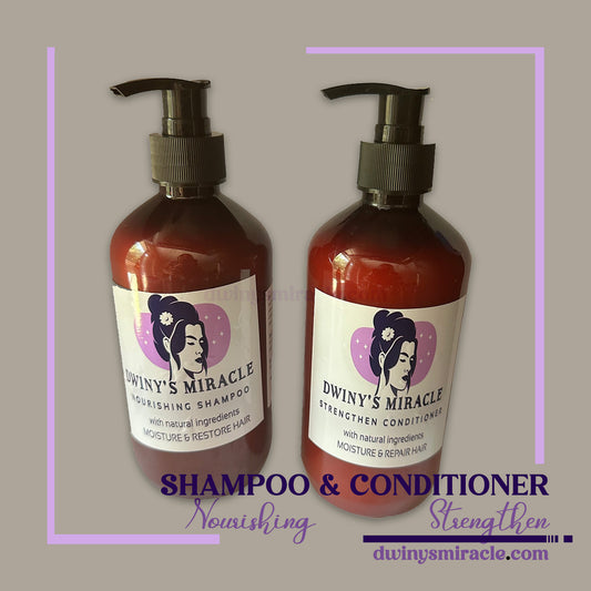 shampoo and conditioner